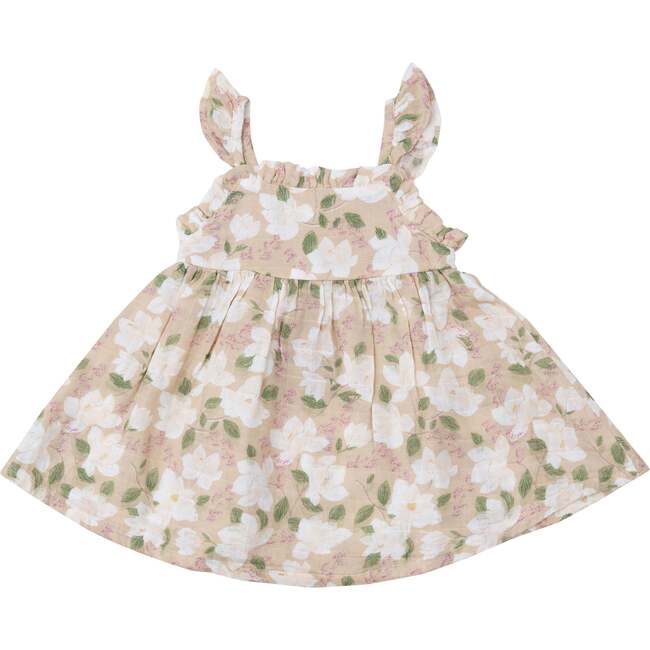 MAGNOLIAS PAPERBAG RUFFLE SUNDRESS WITH DC, Multi - Dresses - 3
