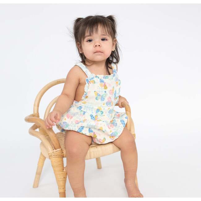 Butterfly Patch Ruffle  Bubble, Multi - Dresses - 2