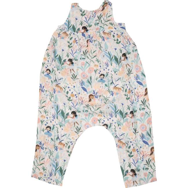 Pretty Garden Fairies Tie Back Romper - Rompers - 1