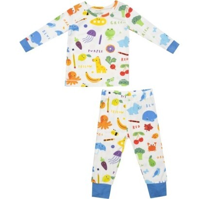Learning Colors L/S Loungewear Set, Multi - Mixed Apparel Set - 1