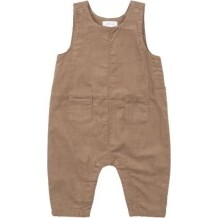 Cord Cinnamon Swirl Uni Overalls, Cinnamon - Rompers - 1