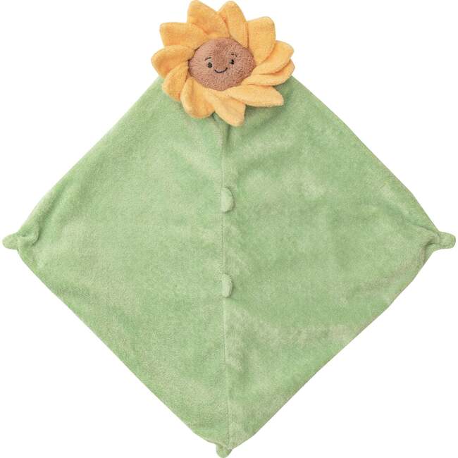 Sunflower Lovie Blankie, Green - Plush - 1
