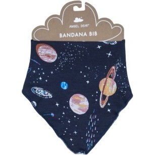 Solar System Bib, Blue - Bibs - 1