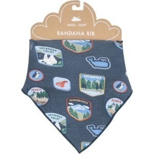 National Parks Patches New England Bandana Bib, Blue - Bibs - 1