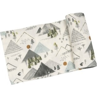 Mountains Swaddle Blanket, Multi - Swaddles - 1