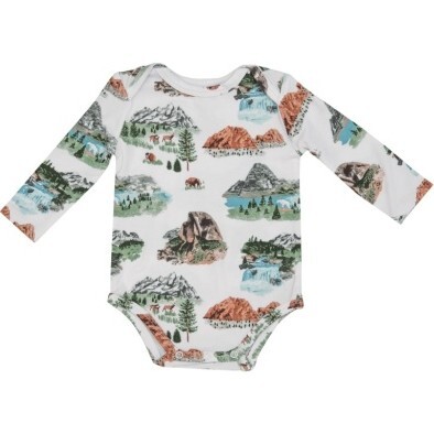 National Parks Bodysuit, Multi - Onesies - 1