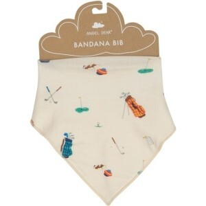 Golf Bandana Bib, Cream - Bibs - 1