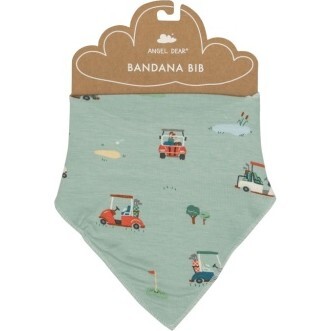 Golf Carts Bandana Bib, Green - Bibs - 1