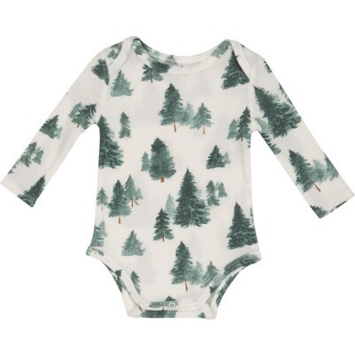 Forest Bodysuit, Green - Onesies - 1