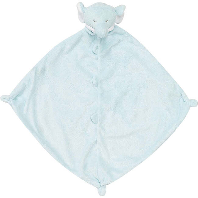Elephant Lovie Blankie, Blue - Plush - 1