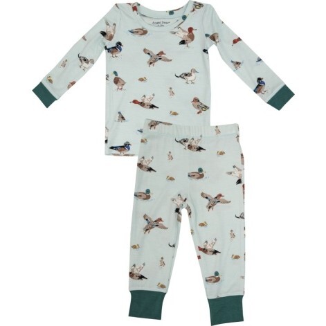 Ducks L/S Loungewear Set, Green - Mixed Apparel Set - 1