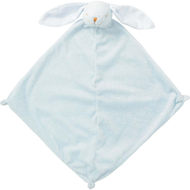 Bunny Lovie Blankie, Blue - Plush - 1