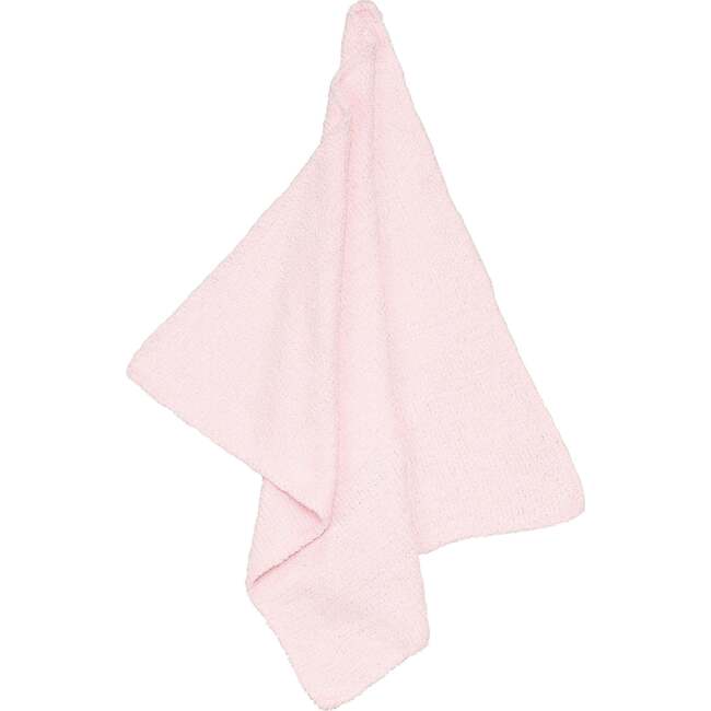 Chenille Fleece Blanket, Pretty Pink