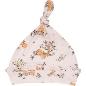 Baby Foxes Pink Knotted Hat, Pink - Hats - 1