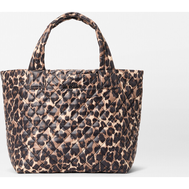 Small Metro Tote Deluxe, Leopard