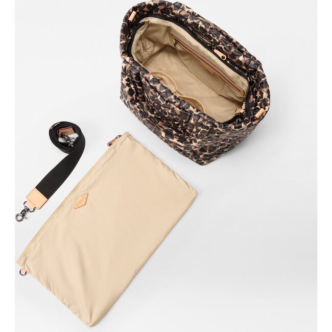Small Metro Tote Deluxe, Leopard - Bags - 2