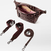 Small Crosby Sling, Bordeaux Lacquer - Bags - 2