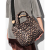 Small Metro Tote Deluxe, Leopard - Bags - 4