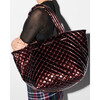 Medium Metro Tote Deluxe, Bordeaux Lacquer - Bags - 3