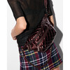 Small Crosby Sling, Bordeaux Lacquer - Bags - 4