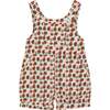 Melody Girls Dungarees, Strawberry Print - Rompers - 1 - thumbnail