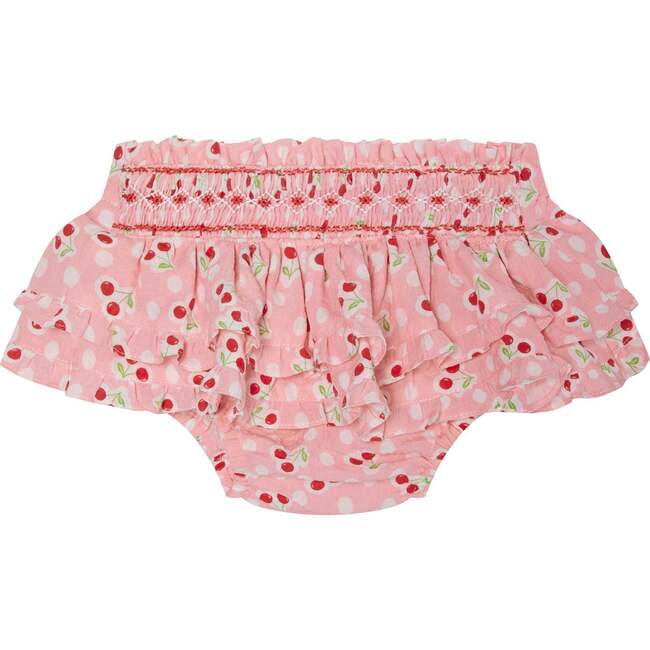 Hand-Smocked Baby Skort Briar, Pink
