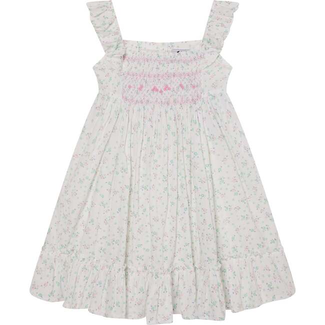 Girls Cotton Sundress Bliss, White