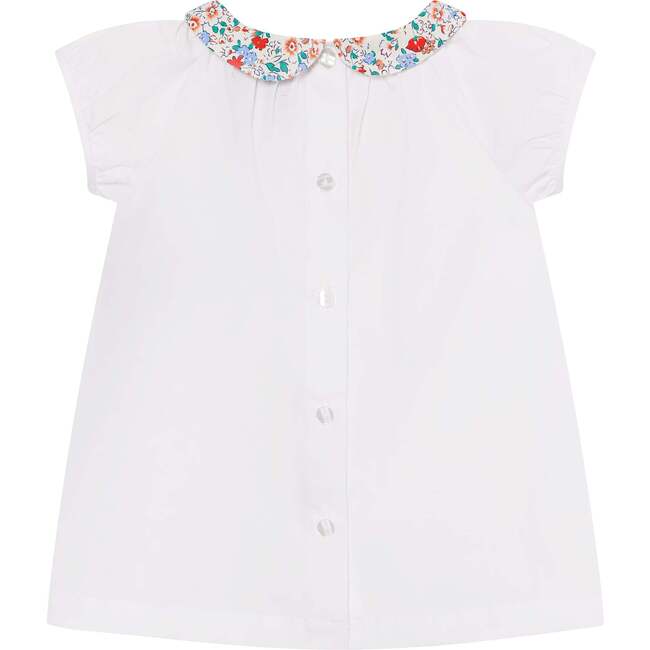 Girls Cotton Blouse Lyla, White