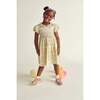 Girls Easter Smock Dress Bunny, Yellow - Dresses - 2
