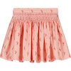 Florida Flamingo Print Skirt, Peach - Skirts - 1 - thumbnail