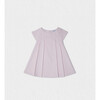 Rose Baby Dress, Candy Pink - Dresses - 1 - thumbnail