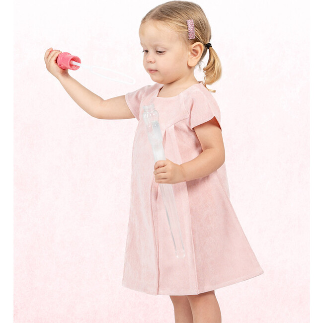Rose Baby Dress, Candy Pink - Dresses - 3