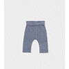 Fermine Baby Pants, Blue Chiné - Pants - 1 - thumbnail