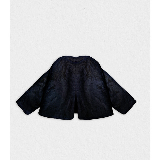 Fine Cap Fake Fur, Black