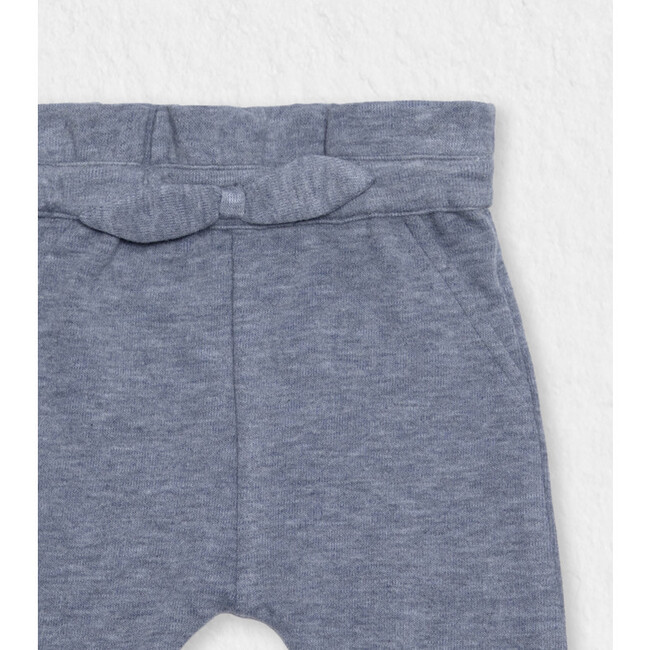 Fermine Baby Pants, Blue Chiné - Pants - 2