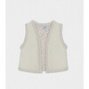 Faveur Gilet, Off-White - Vests - 1 - thumbnail