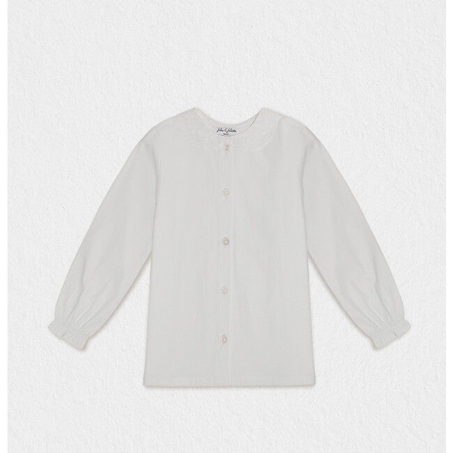 Fauna Blouse , White