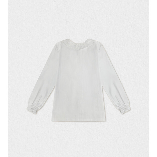 Fauna Baby Blouse , White - Blouses - 2