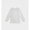Fauna Baby Blouse , White - Blouses - 2