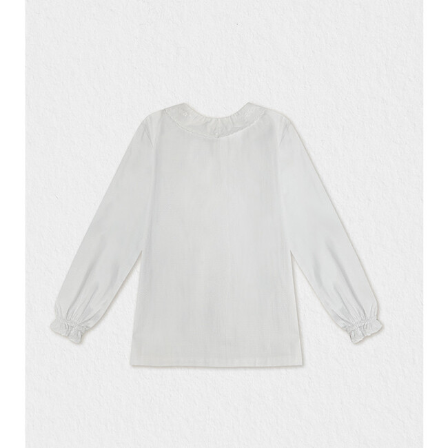 Fauna Blouse , White - Blouses - 2
