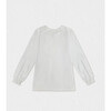 Fauna Blouse , White - Blouses - 2
