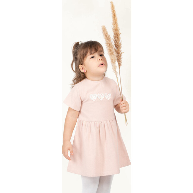 Evi Baby Dress SS, Pink - Dresses - 2