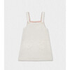 Eve Salopette Dress, Off-White - Rompers - 1 - thumbnail
