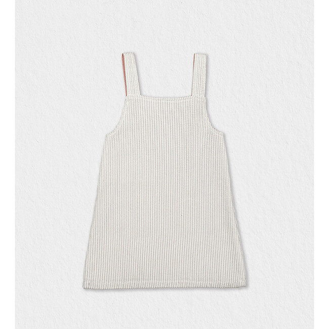 Eve Salopette Dress, Off-White - Rompers - 2
