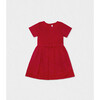 Eryna Dress, Red Embroidered - Dresses - 1 - thumbnail
