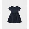 Eryna Dress, Navy Blue - Dresses - 1 - thumbnail