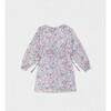 Ermine Dress, Flowery Purple - Dresses - 2