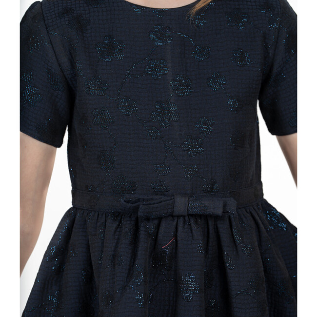 Eryna Dress, Navy Blue - Dresses - 3