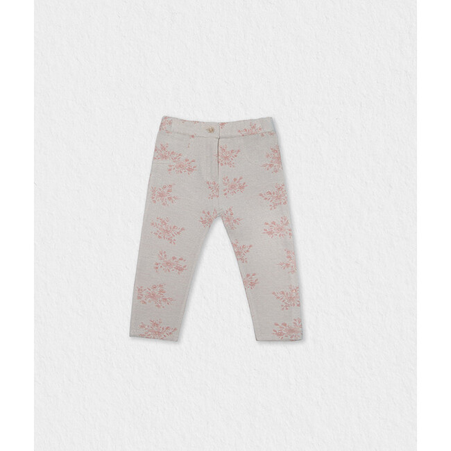 Elga Baby Pants, Off-White Pink