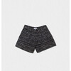 Elfy Shorts Tweed, Black Gold - Shorts - 1 - thumbnail